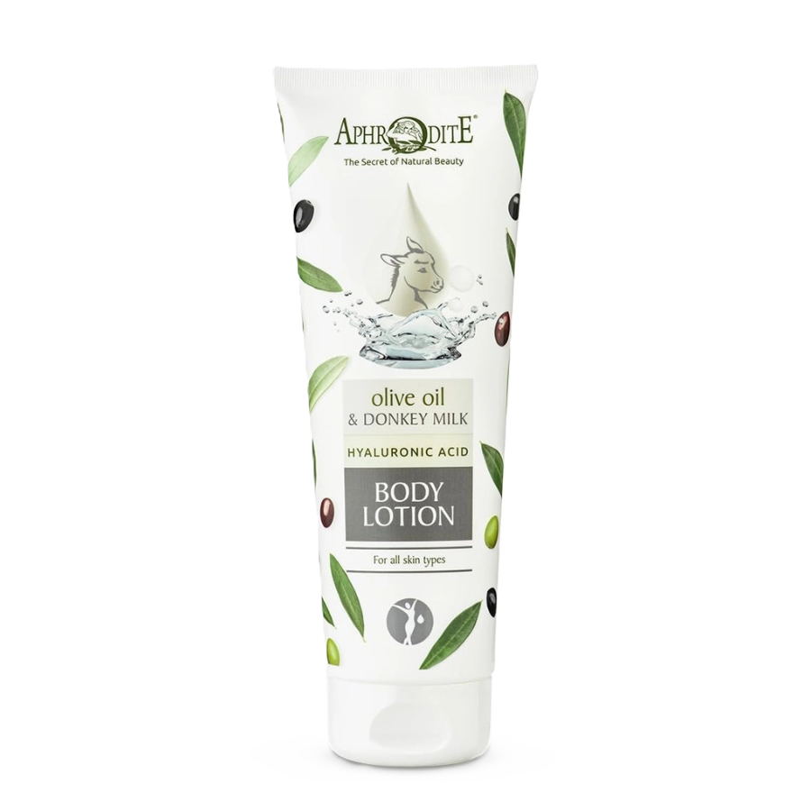 Aphrodite Olive Oil & Donkey Milk Hyaluronic Acid Body Lotion