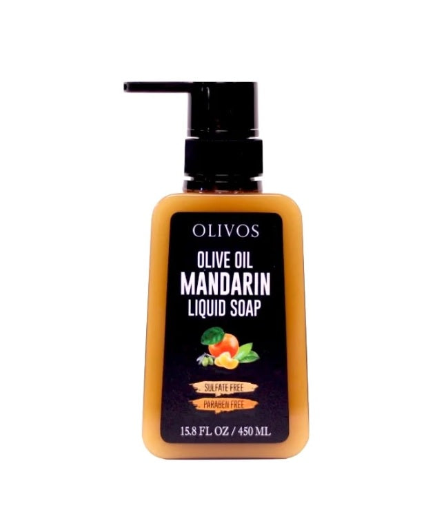 Mandariini oliiviöljy nestesaippua 450 ml