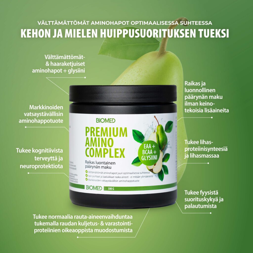 Premium Amino Complex 300g EAA+ BCAA+GLYSIINI