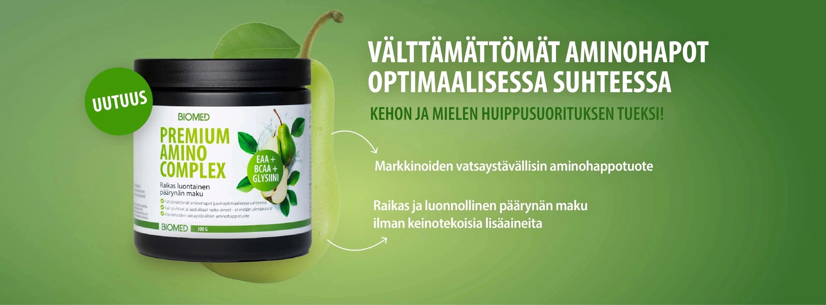 Premium Amino Complex 300g EAA+ BCAA+GLYSIINI